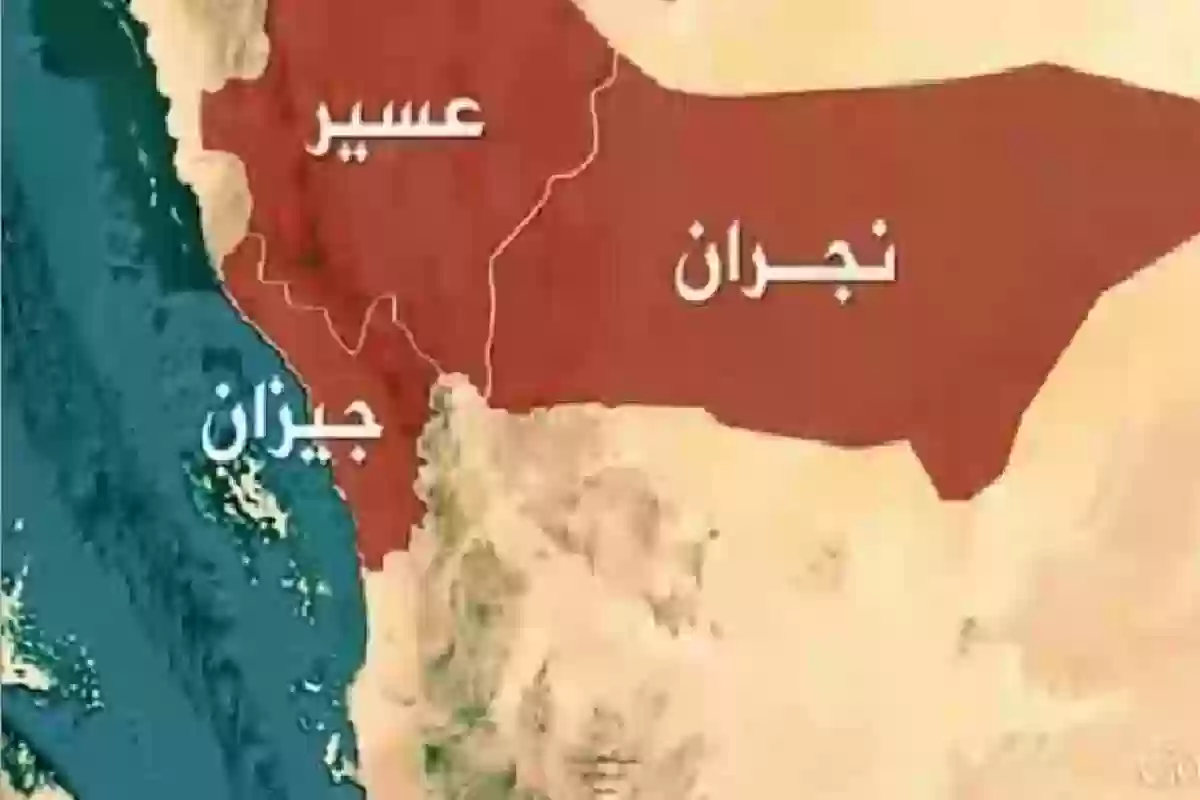 الإنذار الأحمر في نجران وعسير وجازان أعل