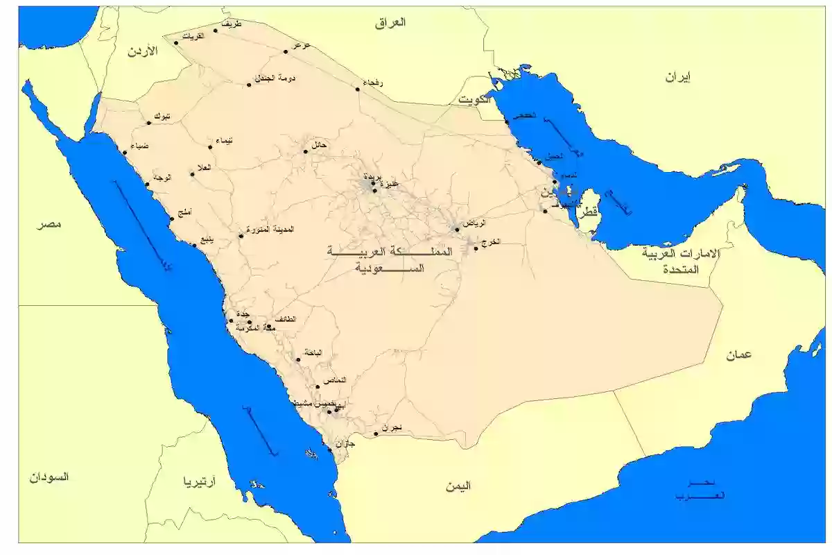 ما هي اكبر محافظة في السعودية؟ وكم عدد المحافظات